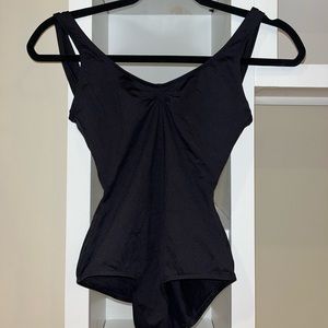Motion wear open back leotard